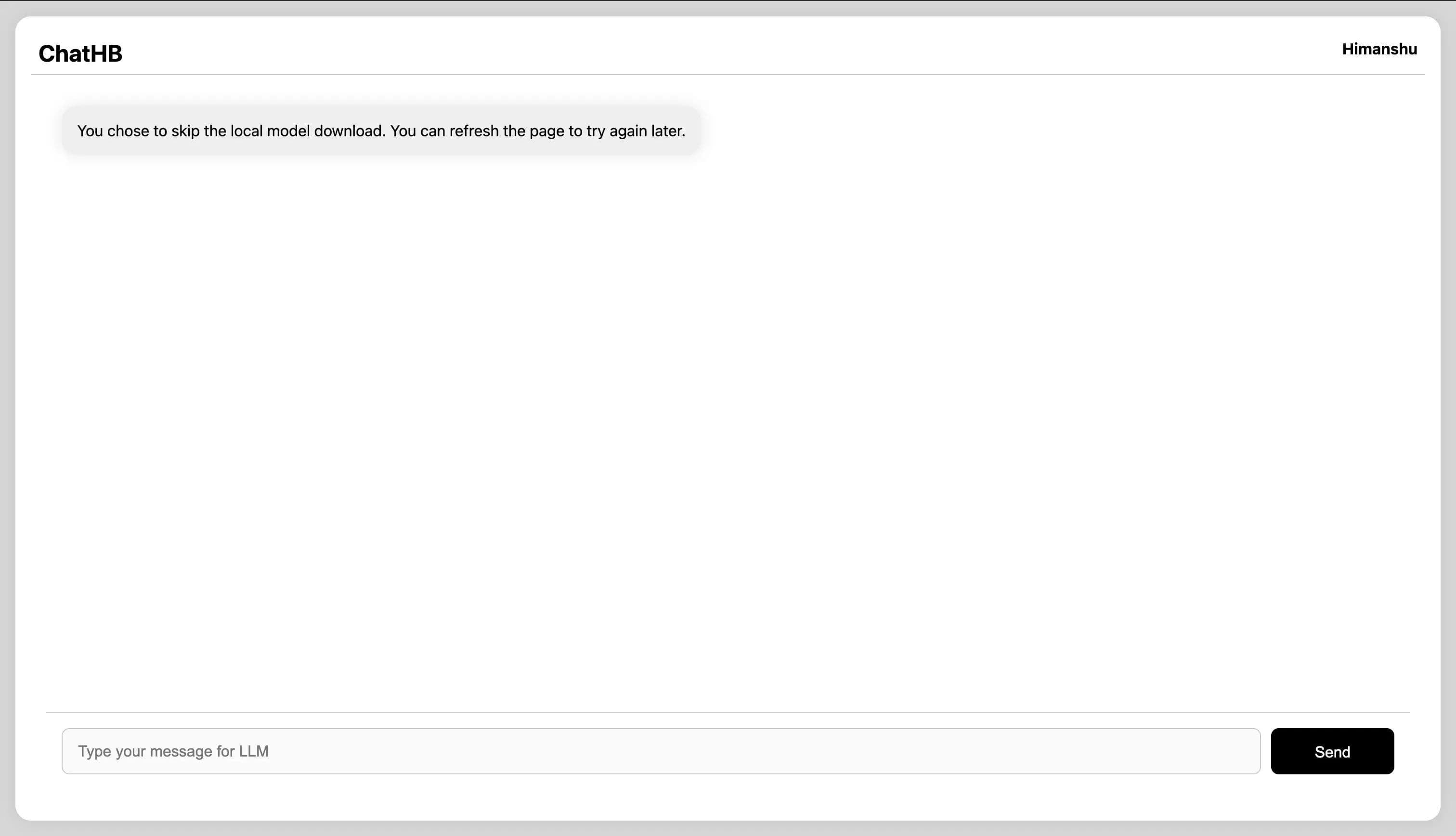 ChatGPT HB interface preview